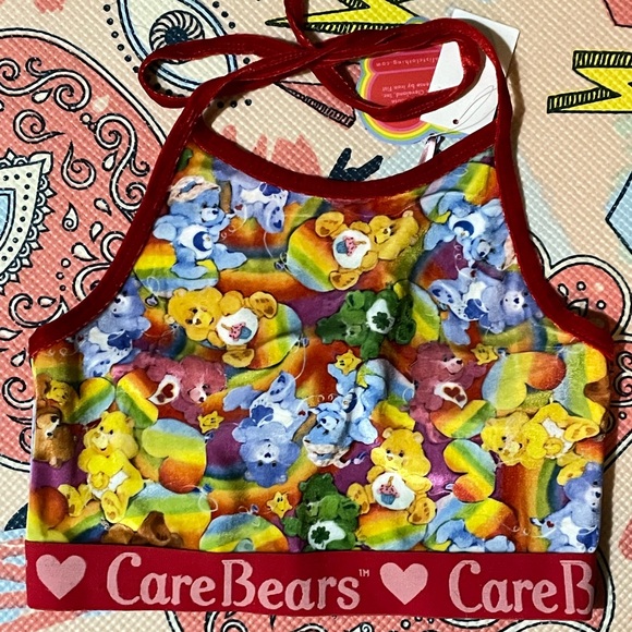 CareBears iron fist velvet crop halter top limited edition Dollskill - Picture 6 of 6